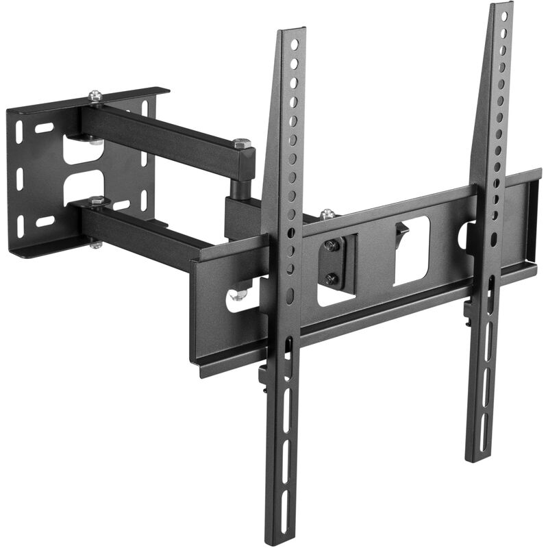 Metronic 474411 - Soporte de pared inclinable, orientable y desplegable de acero para TV y monitores de ordenador, soporte para monitores de ordenador, 42-55 pulgadas (106cm - 140cm), para pantalla VESA 200x200