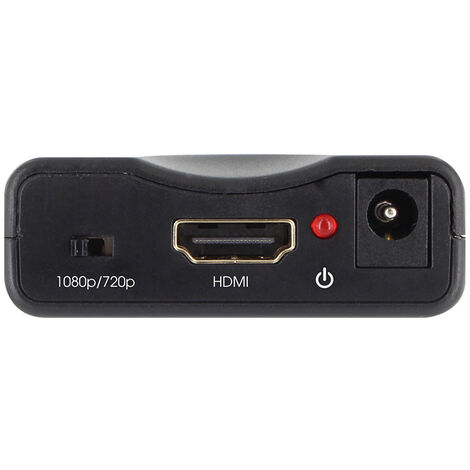 Metronic 470278 - Convertidor euroconector hacia HDMI - negro