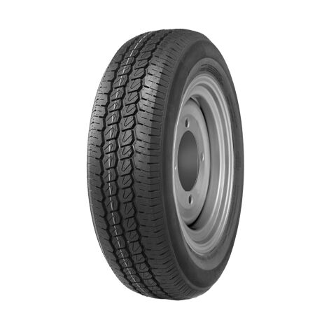 Imline – Roue de remorque 135/80R13 – 4 trous – Entraxe 130 mm – Déport 20 mm – Vitesse jusqu'à 140 km/h – Compatible toutes marques