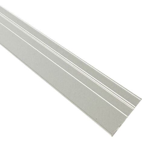 Méplat aluminium (24mm x 1mm x 1000 mm, Anodisé argent) HOMEWELL