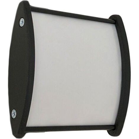 Plaque de Porte Aluminium avec Porte-Étiquette Porte-Drapeau 105x105mm Noir Mat - Fixation Murale (Matériel Inclus) - Bureau, Entreprise HOMEWELL