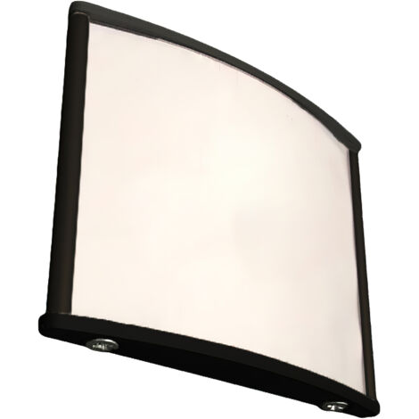 Plaque de Porte Aluminium avec Porte-Étiquette et Embouts Vissables 105x50mm Noir Mat - Fixation Adhésive Pré-Installée - Matériel Inclus HOMEWELL
