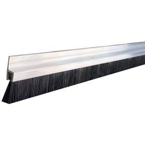 Plinthe en applique à brosse dessous de porte 15+15mm - Lg 1 m HOMEWELL