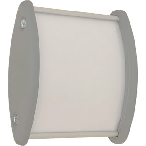 Plaque de Porte Aluminium avec Porte-Étiquette Porte-Drapeau 105x50mm Anodisé Argent - Fixation Murale (Matériel Inclus) - Bureau, Entreprise HOMEWELL
