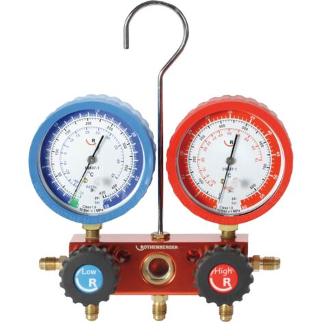 ROTHENBERGER Manifold analogique 2 voies R410A-R32 - 1000001426
