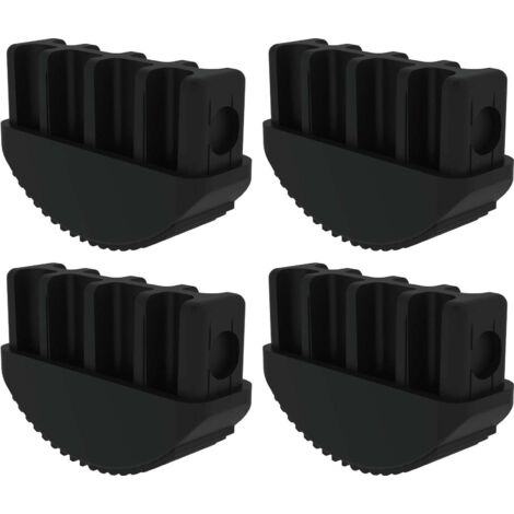 Günzburger Steigtechnik 4x sabots intérieurs pour échelles jusqu'à l'année de construction 2004 85 x 25 mm - 019192 (1/2)