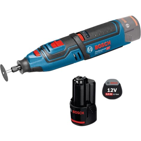 Nom: Bosch Outil rotatif sans fil GRO 12V-35 / 1x batterie 2,0 Ah (1/2)