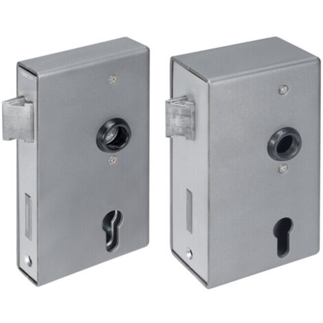 AMF Boîtier de serrure 140U DIN G/D Dimension A40xB94,5xC173mm Entraxe60mm - 14365