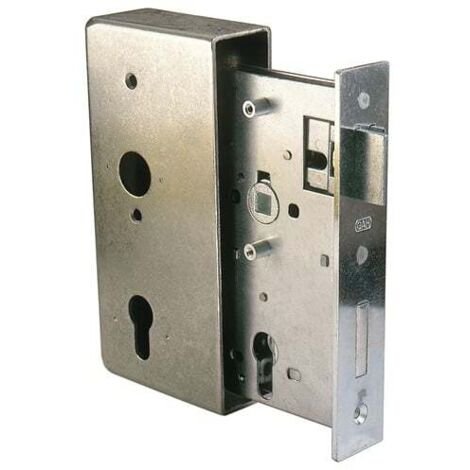 GAH Alberts Boîtier de serrure DIN G/D Dimension A185xB90xC55xE34mm Dornm.55mm - 413415