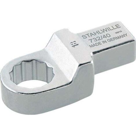 Stahlwille clé polygonale à fourche interchangeable 732/40 30 ouverture de clé 30 mm 14 x 18 mm - 58224030 (1/4)