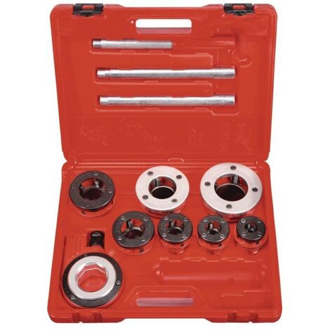 ROTHENBERGER SUPER CUT-Set Coffret de taraudage 1/2-1.1/4", BSPT R - 070781X