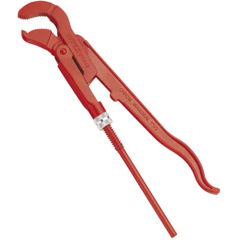 Virax – Pince pour tubes suédois 1.1/2'' – Longueur 440 mm – Acier – Maintien optimal avec denture enveloppante – 10449