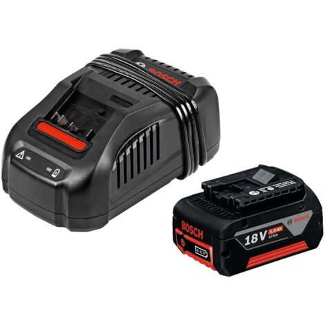 Kit de démarrage sans fil GBA 18 volts / 1x 5,0 Ah Bosch + chargeur rapide GAL 1880 CV (1/2)