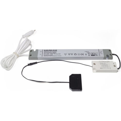 Télécommande radio 1 canal pour ruban LED – 230V 12V 30W – 6 sorties – Dimmer avec mémoire – 2000370 – L&S (1/3)
