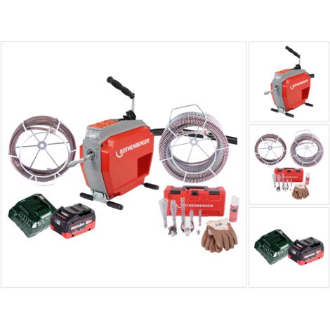 ROTHENBERGER R600 VarioClean + Kit Spirales/Outils - 1000003346