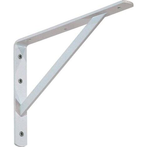 Support industriel pour étagère L.300mm H.210mm blanc laqué capacité 150kg – 1091300006 – Element System (1/4)
