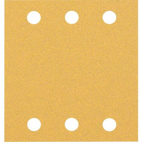 Bosch EXPERT C470 Papier abrasif, 115 x 107 mm, K 80, 50 pièces - 2608901656 (1/6)