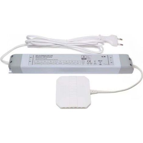 Convertisseur LED 230 V 24 V 120 W répartiteur 12 voies