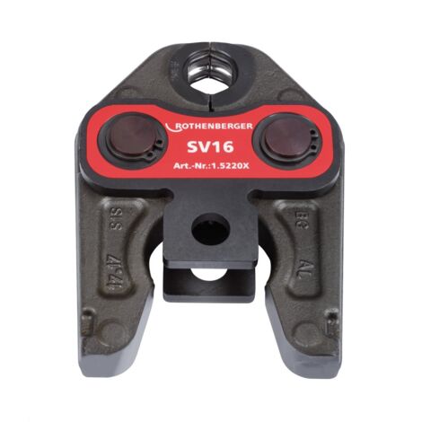 ROTHENBERGER Mâchoire à sertir, standard, SV, 16mm - 015220X