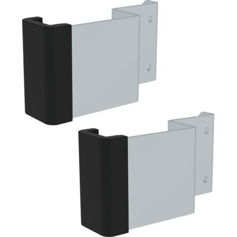 Günzburger Steigtechnik 2x ferrure de guidage en bas pour échelles à corde en 2 parties 85 x 25 mm - 019258 (1/2)