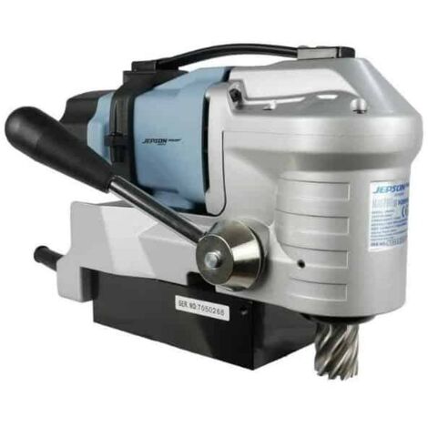 Perceuse magnétique 1100W Magpro 35 Kompakt – Fixation Weldon 19mm – Moteur horizontal pour espaces confinés – Éclairage LED intégré – Jepson