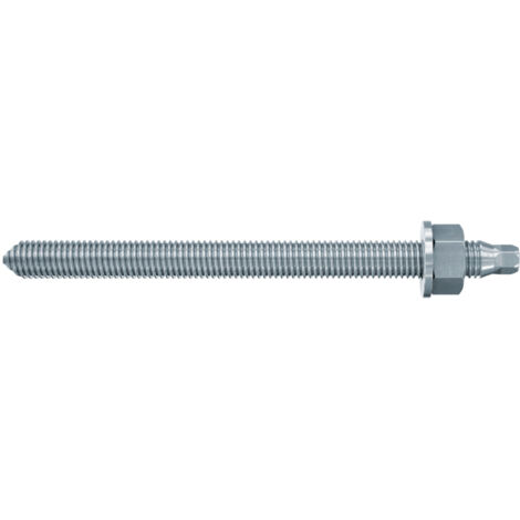 Fischer 10x Ancrage RG M 10 x 220 mm galvanisé qualité d'acier 8.8 - 519444