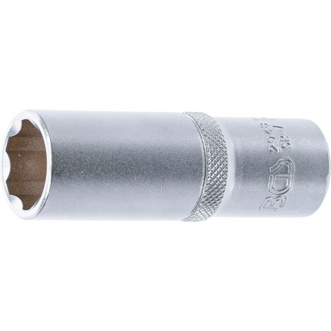 BGS Douille Super Lock longue Entraînement carré intérieur 12,5 mm (1/2") SW 18 mm - 2948 (1/3)