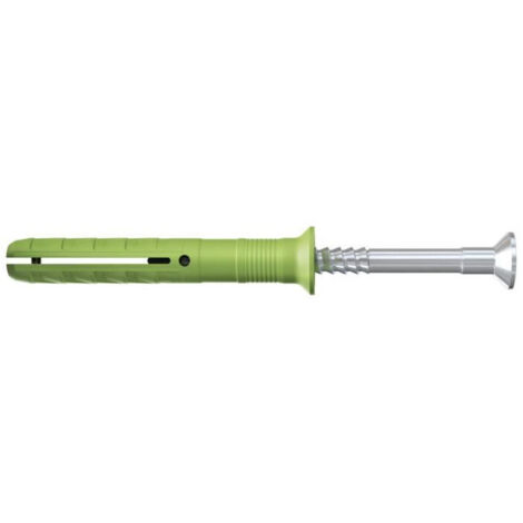 Fischer 45x Cheville à expansion N GREEN 8 x 100/60 S Tête fraisée - 524850 (1/4)