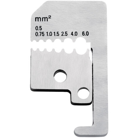 KNIPEX 12 29 180 1 paire de lames de rechange pour 12 21 180 (1/3)