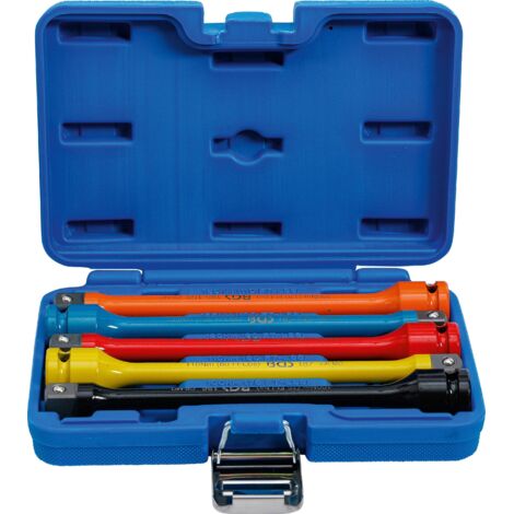 Bgs Technic – Jeu de barres de torsion 12,5 mm (1/2') 100 - 150 Nm – Longueur 195 mm – 5 pièces – 185 (1/4)
