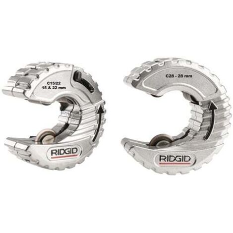 Ridgid – Coupe-tube pour cuivre 15 et 22mm – Molette de coupe à ressort pour coupes précises – 57018 (1/5)