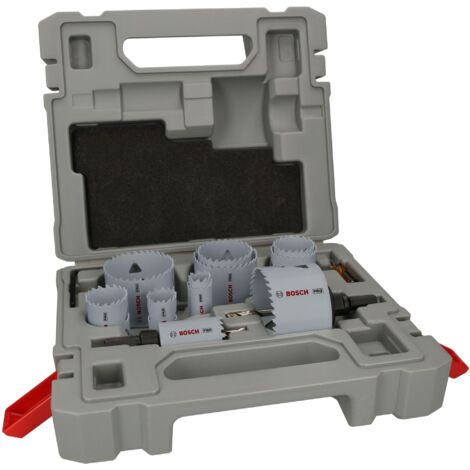 Jeu de scies cloches Multi Material Bosch PRO, 19-76mm, 17 pièces (1/5)