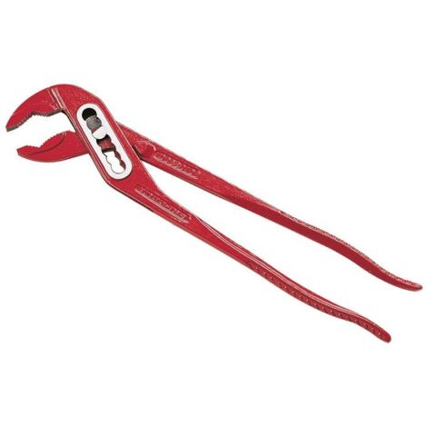 Virax – Pince multiprise 175mm à branches entrepassées – 7 positions de réglage – Système anti-pincement pour usage sécurisé – Mâchoire 30mm