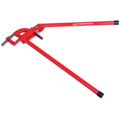 ROTHENBERGER Pince à cintrer standard, 90°, 22mm, R=75, avec galet - 462123 (1/2)