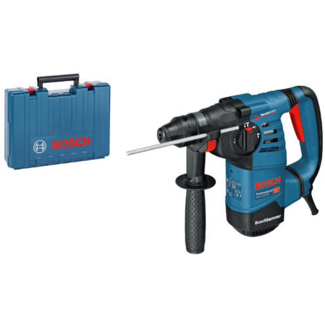 Bosch – Marteau perforateur 800 W – Énergie d'impact 3,1 J – Vitesse 900 tr/min – SDS-plus pour béton armé – Poids 3,6 kg