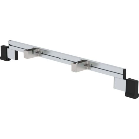 Günzburger Steigtechnik Traverse de rééquipement 1,2 m pour échelles en aluminium avec montants 98 x 35 mm - 030379 (1/2)