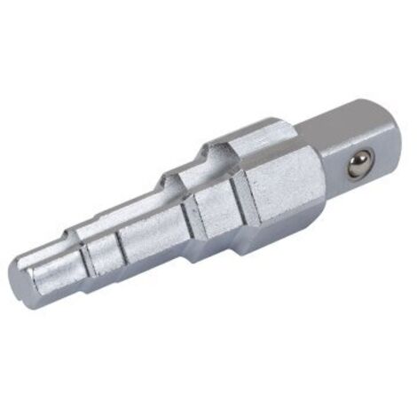 Rothenberger – Clé à cliquet universelle 3/8" – Chromé vanadium – Pour chauffage et plomberie – Ancrage 1/2" avec 6 pans et 12 pans