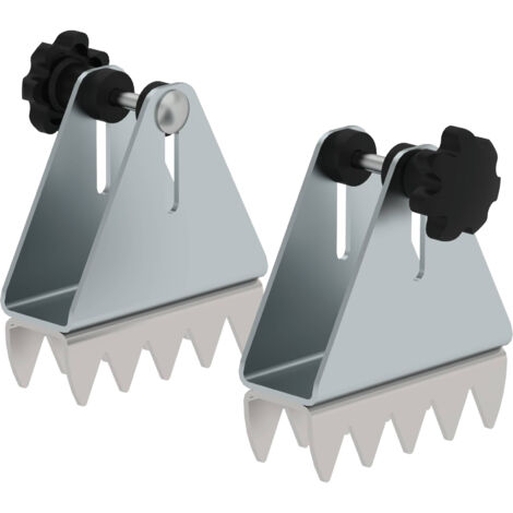 Günzburger Steigtechnik 2x pied pivotant griffe - 019226 (1/2)