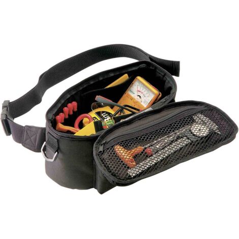 Sac à outils banane avec compartiment documents – Polyester renforcé – Dimensions 300x180mm – Confort ceinture réglable – Plano - 545TX