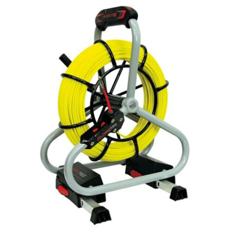 RUNPOTEC Tige de guidage fibre de verre Profiset longueur de câble 80 m rayon de courbure 120 mm - 10050