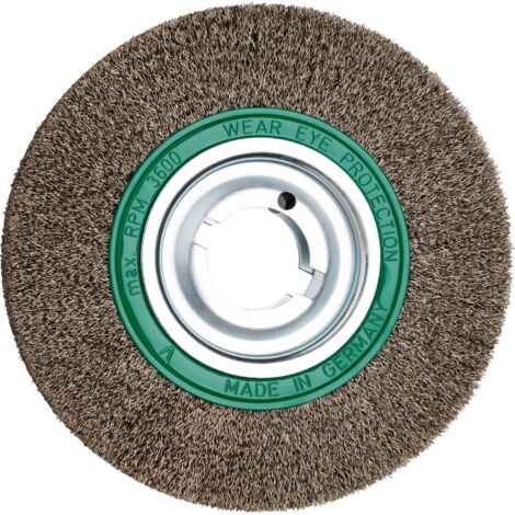 Brosse métallique fine en acier diamètre du fil 0,2 mm version acier inoxydable - 69902009000 (1/2)