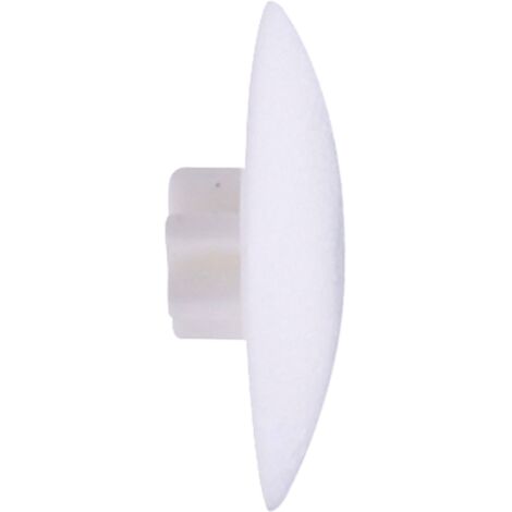 Fischer – Cache-vis plastique pour vis châssis tête cylindrique empreinte T30 – Coloris blanc – Boîte de 100 unités – Finition esthétique (1/5)