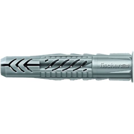 Fischer 25x cheville universelle UX 10 x 60 mm R avec collerette - 62759
