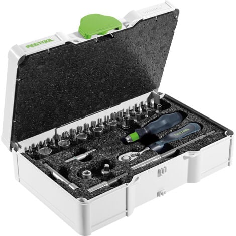 Festool Jeu de clés à cliquet SYS3 S 76-1/4"-CE RA dans Systainer - 578112