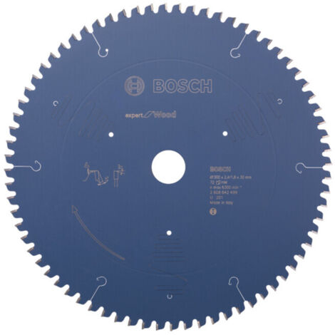 Bosch 2608642499 Lame de scie circulaire expert for wood 300 x 30 x 2,4 mm 72