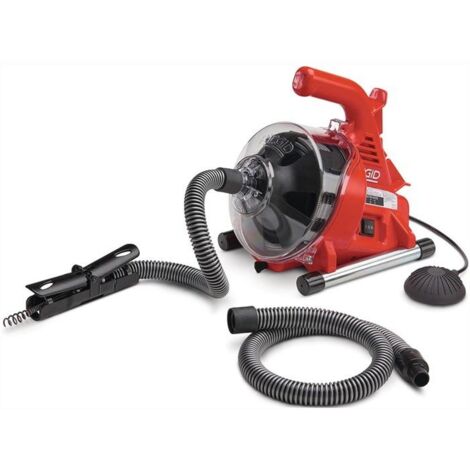 Ridgid – Déboucheur de canalisation électrique 120W – Longueur spirale 9m – Vitesse 450 tr/min – Capacité jusqu'à 40mm – 59143 (1/6)