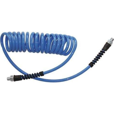 Ensemble de tuyaux spiralés ID 5 mm AD 8 mm L.6 m G 1/4 pouce (1/5)