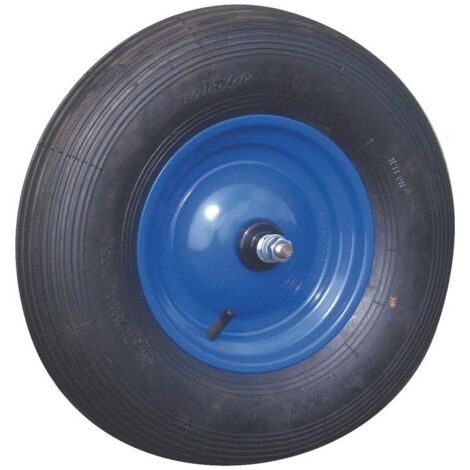 MÜBA Roue D.400x100 avec roulement à billes et axe - 72601 (1/2)