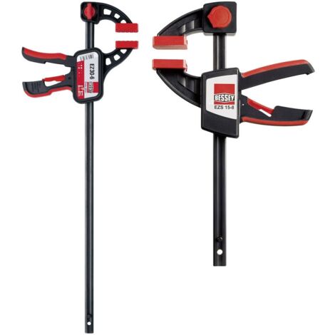 Bessey – Serre-joint 300mm – Force de serrage 2000N – Serrage d'une seule main – Pour bois, plastique et matériaux fragiles