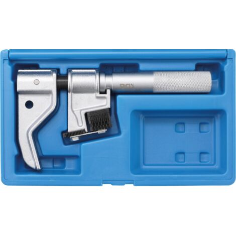 Bgs Technic – Pince à fileter universelle Ø 35 - 130 mm – Changement rapide des mâchoires – Pour nettoyage filetages extérieurs – 9816